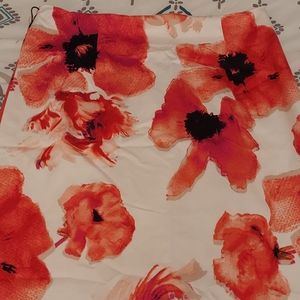 Worthington Floral Pencil Skirt Size12